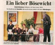 Presseecho U-Mäuse "Ein gemütliches Wochenende"